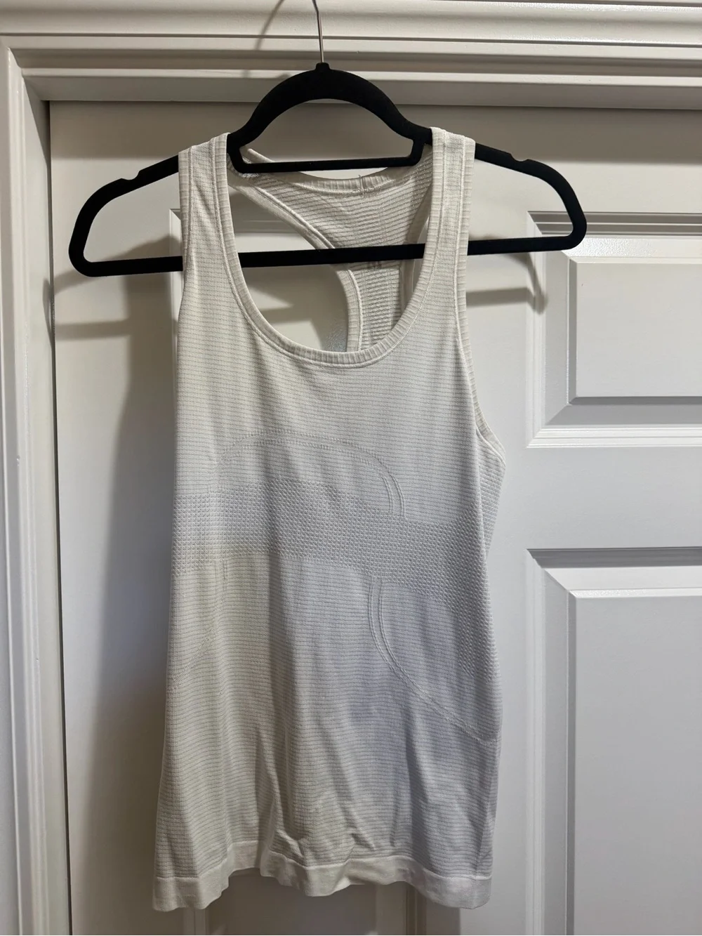 Lululemon White Racerback Tank Top - Women